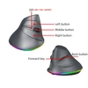 Kép 9/12 - Laptophoz testreszabható RGB világítással és ergonomikus kialakítással – vezeték nélküli, kétmódusú egér
