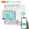 Kép 2/9 - Tuya WiFi 3P4W fotovoltaikus mérő háromfázisú visszazáró kapcsoló