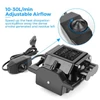 Kép 15/20 - Swiitol C18 Pro 18W lézergravírozó levegő segédszivattyúval és 4 az 1-ben Y tengelyű forgóhengerrel és 400x400 mm-es méhsejt munkaasztallal