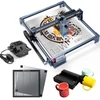 Kép 1/20 - Swiitol C18 Pro 18W lézergravírozó levegő segédszivattyúval és 4 az 1-ben Y tengelyű forgóhengerrel és 400x400 mm-es méhsejt munkaasztallal