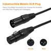 Kép 5/5 - 1 m-es DMX512 jelkábel Canon kábel/mikrofonkábel XLR kábel (10 db)