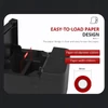 Kép 11/16 - 58 mm-es POS nyugta nyomtató USB+BT asztali csatlakozás - Fekete