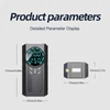 Kép 3/8 - 110 PSI 6000 mAh akkumulátoros elektromos gumiabroncs szivattyú LED lámpával