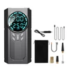 Kép 4/8 - 110 PSI 6000 mAh akkumulátoros elektromos gumiabroncs szivattyú LED lámpával