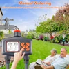 Kép 10/14 - Vízidőzítő kerti tömlőhöz Intelligens locsoló időzítő 2 kimenetű nagy LCD-képernyő