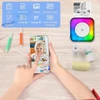 Kép 11/20 - Mini többfunkciós matricakészítő hőnyomtató RGB fénnyel, azonnali fényképpel, tintamentes nyomtatással, BT-csatlakozás támogatásával okostelefonhoz - 1x 57 mm-es papírtekerccsel