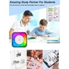 Kép 9/20 - Mini többfunkciós matricakészítő hőnyomtató RGB fénnyel, azonnali fényképpel, tintamentes nyomtatással, BT-csatlakozás támogatásával okostelefonhoz - 9x 57 mm-es papírtekerccsel + 5 öntapadó papírtekerccsel