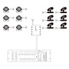 Kép 7/10 - DMX512 vezeték nélküli világítási jelerősítő elosztó jeldekódoló