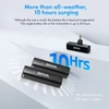 Kép 3/15 - BOYA BOYALINK A2 2,4 GHz vezeték nélküli Lavalier Clip-on mikrofonrendszer 100 m átviteli hatótáv, zajcsökkentés, automatikus szinkron vevővel + 2db adó + 3db adapter