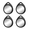Kép 1/14 - TX01 Bluetooth nyomkövető kulcskereső és tételkövető címkék (4 csomag) - Fekete