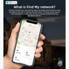 Kép 11/15 - TX01 Bluetooth nyomkövető kulcskereső és tételkövető címkék (4 csomag) - Fehér