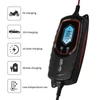 Kép 7/12 - Autós akkumulátortöltő 4 Amperes 6V/12V Teljesen automatikus LCD képernyővel - Fekete