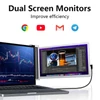 Kép 9/10 - 14 hüvelykes laptopbővítő képernyő, hordozható monitor laptophoz - Fekete
