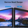 Kép 14/16 - 14 hüvelykes laptopbővítő képernyő, hordozható monitor laptophoz - Ezüst