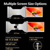Kép 16/16 - 14 hüvelykes laptopbővítő képernyő, hordozható monitor laptophoz - Ezüst