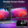 Kép 8/11 - 15,4 hüvelykes laptopbővítő képernyő, hordozható monitor laptophoz - Fekete