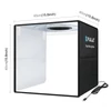 Kép 7/11 - PULUZ PU5044BD 40 * 40 * 40 cm összecsukható LED fénysátor asztali fotóstúdió világítódoboz Softbox Type-C tápellátással