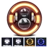 Kép 5/12 - 7 hüvelykes autó, motorkerékpár LED-es fényszóró csere Jeep Wrangler JK TJ CJ LJ Mazda Miata Chevyhez - 1 db