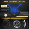 Kép 11/12 - 7 hüvelykes autó, motorkerékpár LED-es fényszóró csere Jeep Wrangler JK TJ CJ LJ Mazda Miata Chevyhez - 1 db
