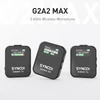 Kép 5/9 - SYNCO G2MAX 2.4G vezeték nélküli mikrofonrendszer Clip-on mikrofon - 1-trigger-2