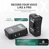 Kép 9/9 - SYNCO G2MAX 2.4G vezeték nélküli mikrofonrendszer Clip-on mikrofon - 1-trigger-2