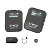 Kép 1/9 - SYNCO G2MAX 2.4G vezeték nélküli mikrofonrendszer Clip-on mikrofon - 1-trigger-1