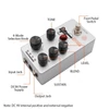 Kép 6/11 - MOSKYAUDIO elektromos gitárkompresszor, effektpedál