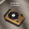 Kép 8/12 - KO-STAR Retro BT5.3 újratölthető mini hangszóró - Világos barna