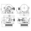 Kép 9/11 - CNC teljesen fém Sherpa mini extruder magas hőmérsékletű, könnyű súlyú készlet (36 Moons motorral)