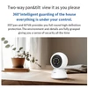 Kép 12/12 - 1080P biztonsági kamera 3 MP WiFi kamera Pásztázó/Dönthető kamera