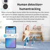 Kép 2/10 - 1080P vezeték nélküli biztonsági 3 megapixeles kamera kettős objektíves WiFi-vel, pásztázható/dönthető