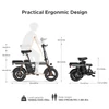 Kép 9/11 - ENGWE T14 Ebike 14 hüvelykes, 250 W-os agymotor többszörös felfüggesztésű, összecsukható elektromos kerékpár 50-60 km átfutási mód tartomány