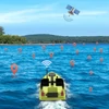 Kép 14/20 - GPS RC csalicsónak, 600 m-es vezeték nélküli távirányítós horgászcsali csónak - 12000 mAh akkumulátor