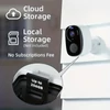 Kép 2/11 - 3 MP vezeték nélküli biztonsági kamera kültéri beltéri kamera Ultra HD 2K 2304x1296P éjjellátó otthoni kamera