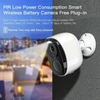Kép 10/11 - 3 MP vezeték nélküli biztonsági kamera kültéri beltéri kamera Ultra HD 2K 2304x1296P éjjellátó otthoni kamera