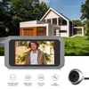 Kép 7/10 - 3,5 hüvelykes kukucskáló kamera lakásajtóhoz, 2 MP LCD - Szürke
