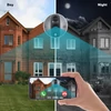 Kép 10/10 - W88 WiFi kukucskáló intelligens videó csengő mozgásérzékelővel kétirányú, 4,3 hüvelykes Graffiti színes képernyő