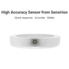 Kép 9/12 - QingPing Matter Smart Home hőmérséklet páratartalom monitor E-tinta kijelző érzékelő T verzió szál + BT támogatja az Apple Home alkalmazást - T típus