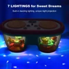 Kép 6/9 - Elektromos zene, 855-161C színváltó, éjszakai fénydob, többfunkciós tapsdob, ütőhangszer - Zöld