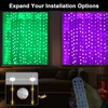 Kép 8/10 - 2M x 2M BT DIY programozás Intelligens Otthon APP függönylámpák