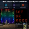Kép 9/10 - 2M x 2M BT DIY programozás Intelligens Otthon APP függönylámpák