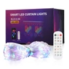 Kép 1/10 - 2M x 2M BT DIY programozás Intelligens Otthon APP függönylámpák