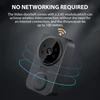 Kép 4/13 - Intelligens 2,4G vezeték nélküli vizuális kapucsengő 4,3 hüvelykes IPS képernyővel