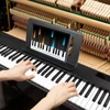 Kép 5/14 - BX18-61 többfunkciós összecsukható elektronikus zongora, érzékeny, 61 billentyűs, LCD kijelzővel