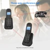 Kép 3/14 - Bővíthető vezeték nélküli telefonrendszer - Fekete