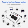 Kép 9/10 - 300 W-os teljesítmény inverter DC 12V - AC 220V autós töltő átalakító 4 USB porttal