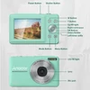 Kép 5/12 - Andoer hordozható 1080p digitális kamerás videokamera 32 GB-os memóriakártyával - Zöld
