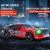Kép 10/10 - HBX 1:14 méretarányú 2,4 GHz 35 km/h sebességű 4WD távirányítós autó - Piros, 1 akkumulátor