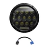 Kép 2/8 - 7 hüvelykes autó, motorkerékpár LED fényszóró 200W 6000K - 2db