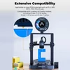Kép 5/13 - Creality nagysebességű sárgaréz fúvókakészlet 8 db (1*0.25mm+4*0.4mm+2*0.6mm+1*0.8mm) Ender-3 V3 SE / Ender -5 S1 / Ender- 7 készülékekhez